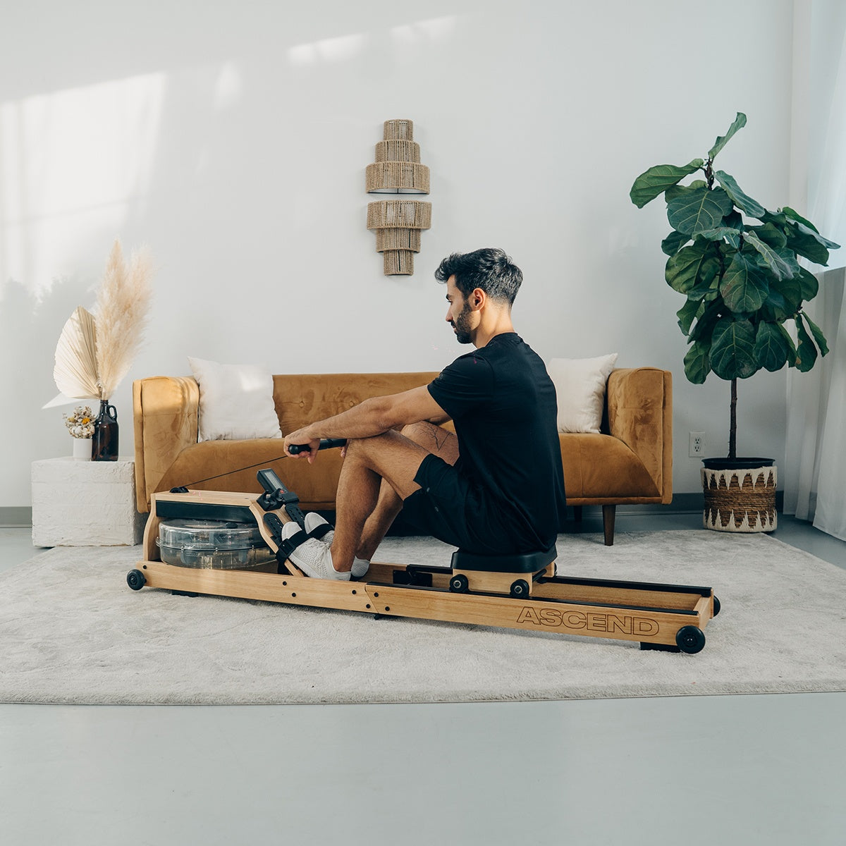 Ascend R-300 Foldable Wooden Water Rower