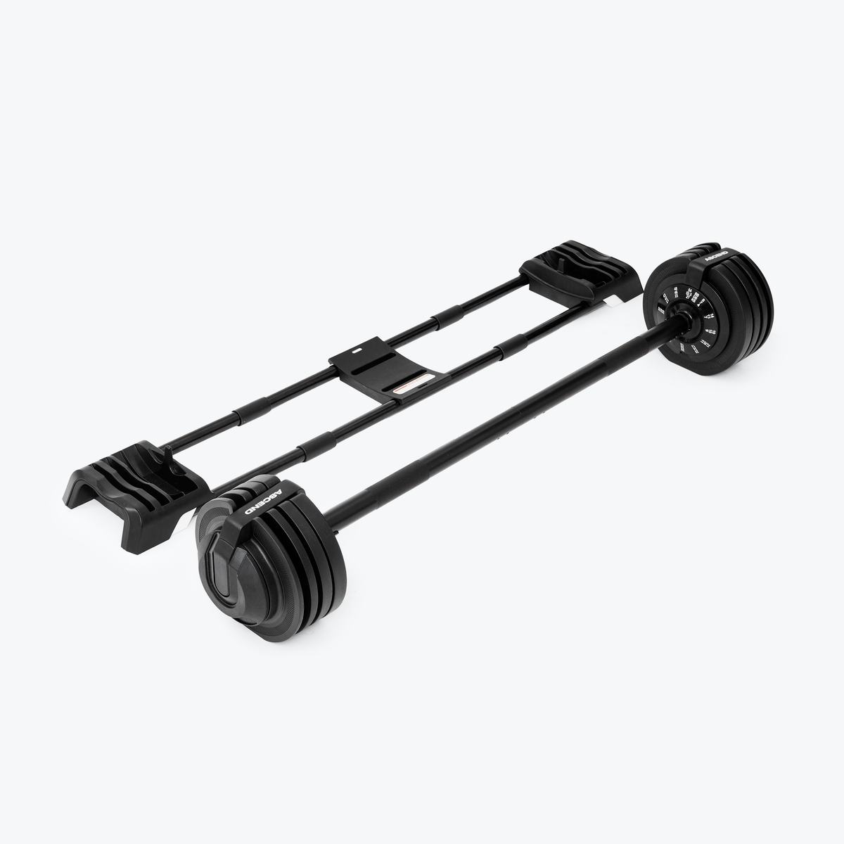 Bundle: Ascend 3-in-1 Adjustable Dumbbells (7 to 52.5 lb) & Bench