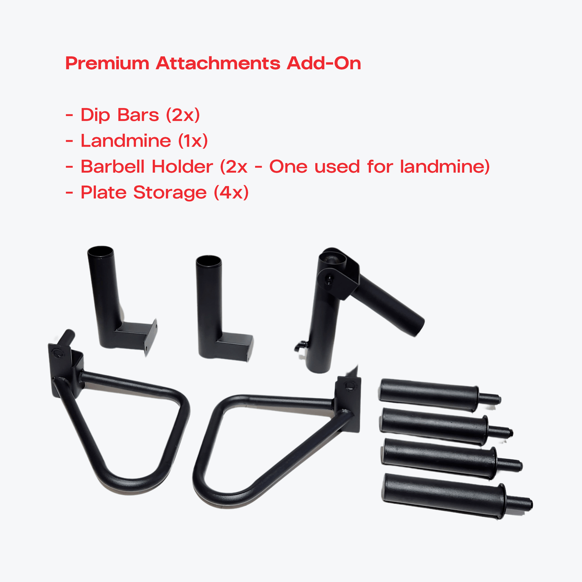 Premium Attachments for Ascend Power Cage 3.0