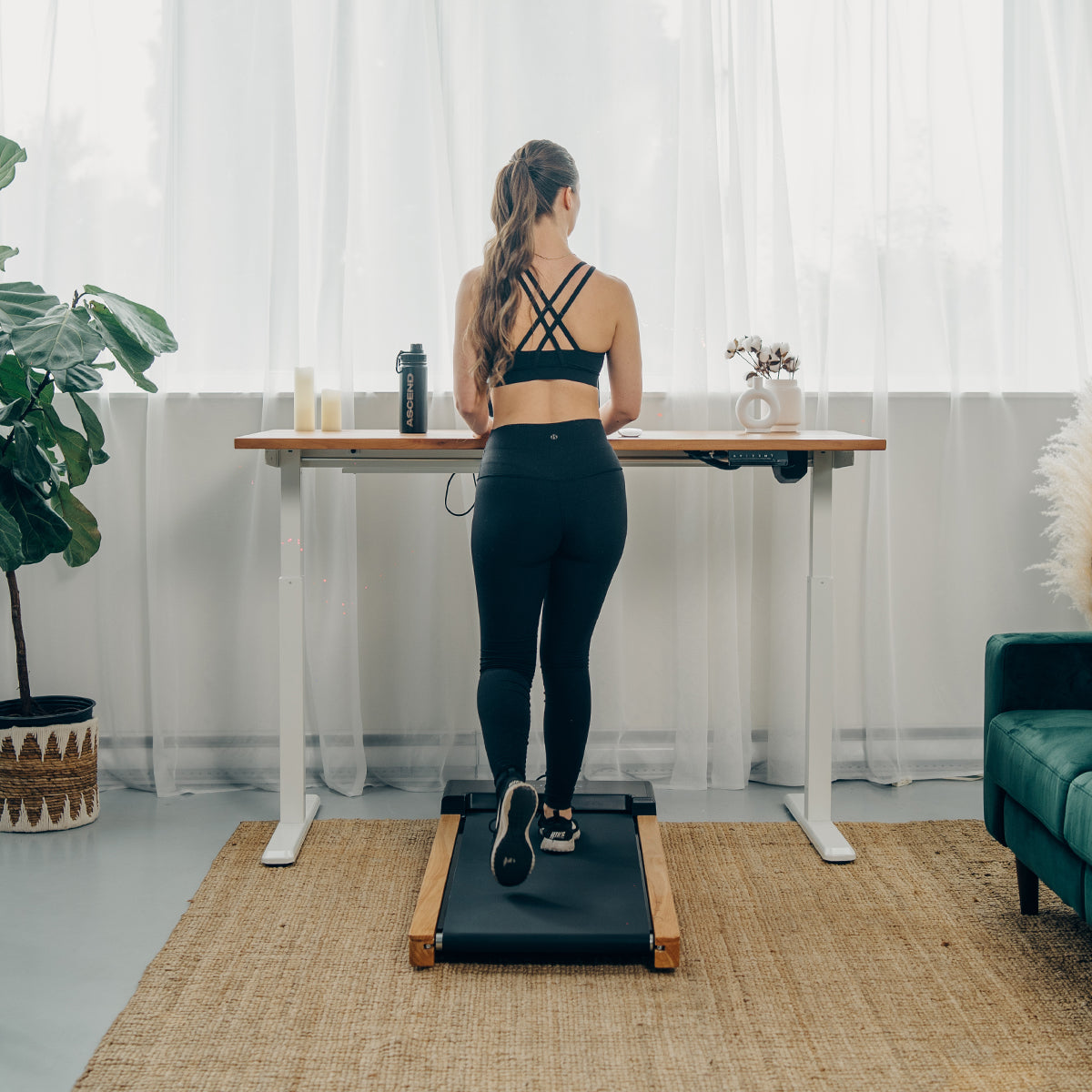 Ascend W1 | Wooden Walking Pad
