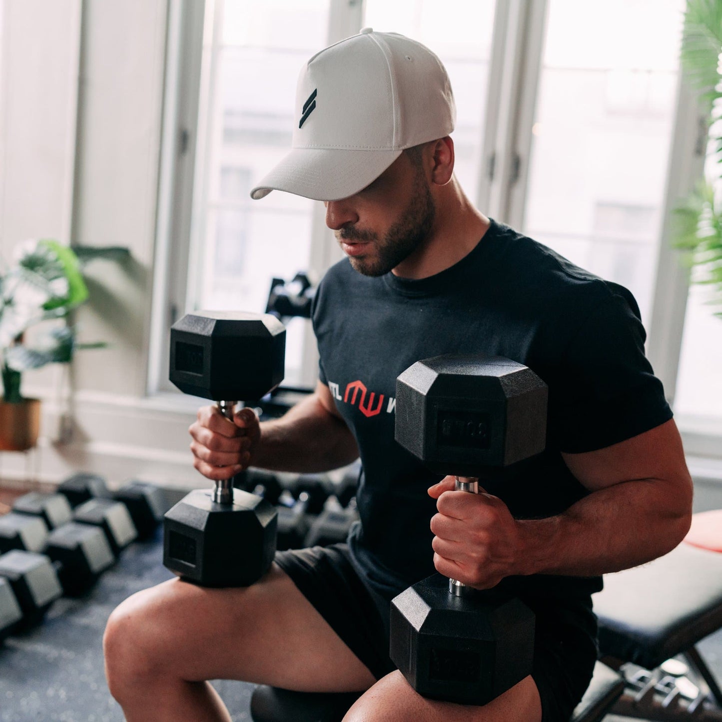 Hex Dumbbell Sets With Rack: 5-25, 5-50 & 5-80 lb