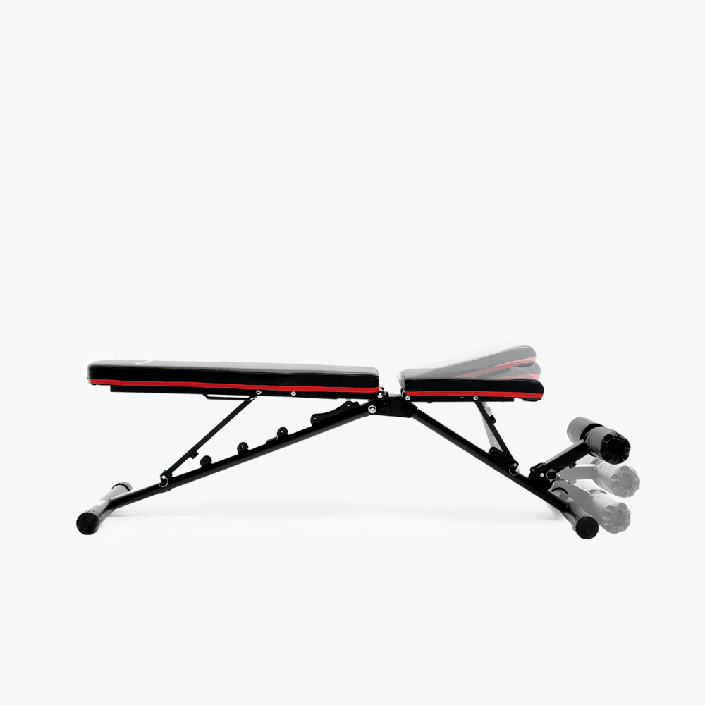 Bundle: Set of Dumbbells (10 - 90 lb) & Bench