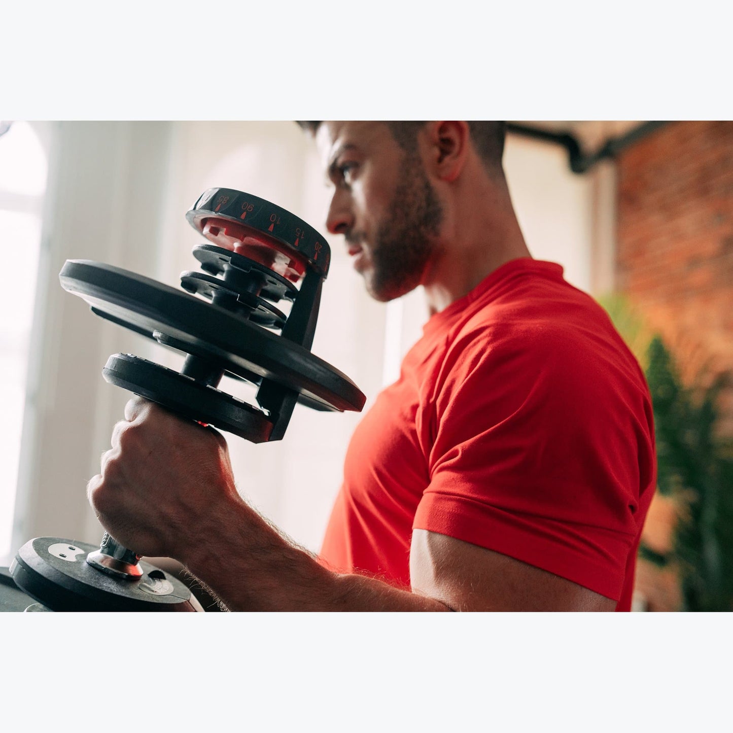 Set of 2 Adjustable Dumbbells (10 to 90 lb)