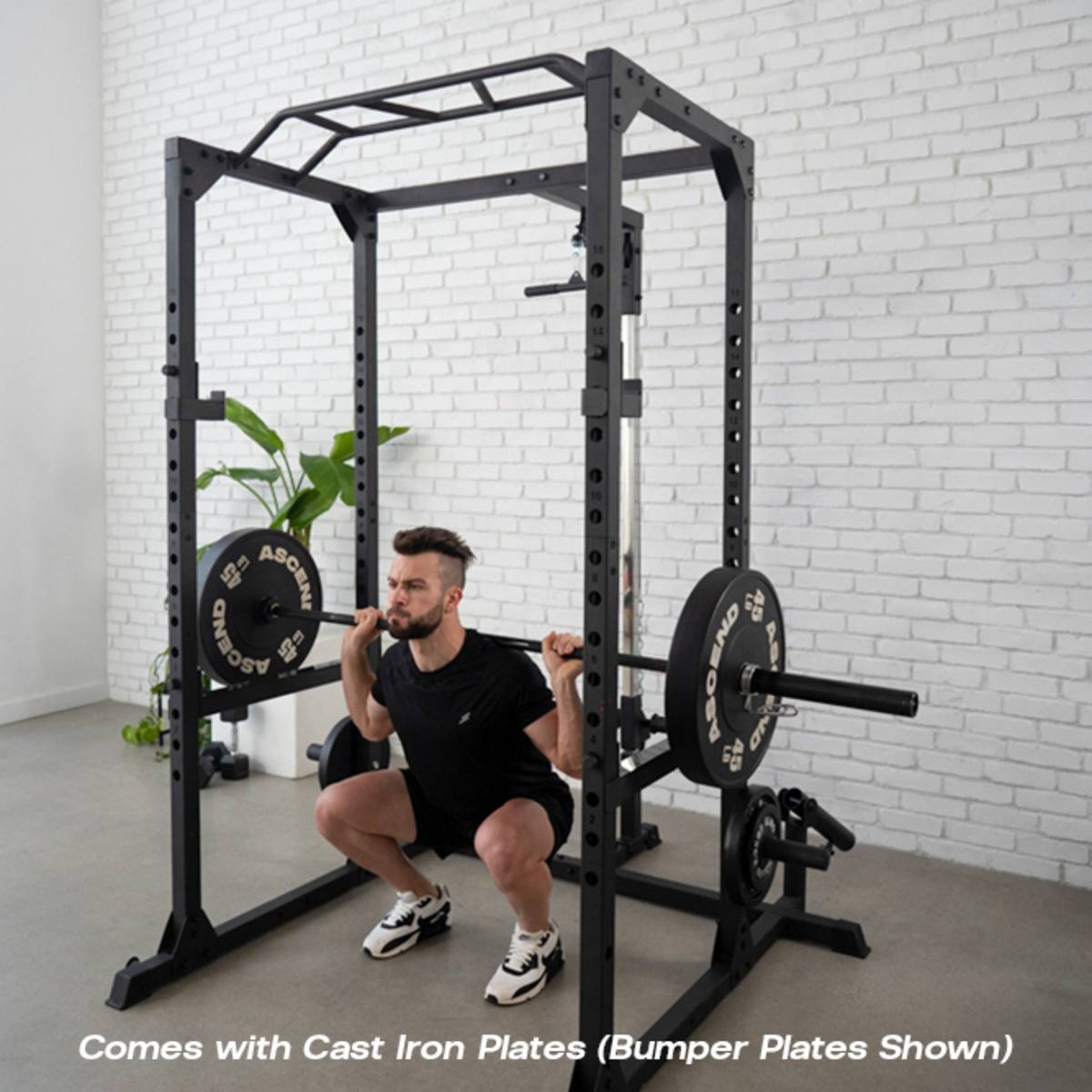 Olympic Training Bundles with Cast Iron Plates (Ascend Cage 3.0)