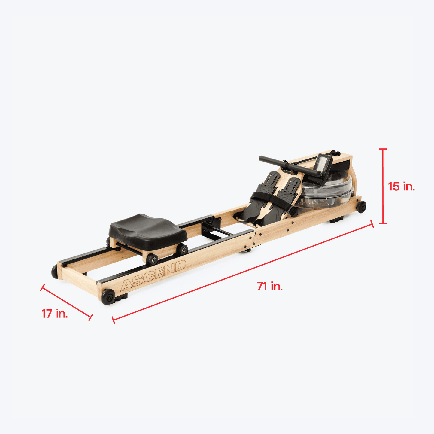 Ascend R-300 Foldable Wooden Water Rower